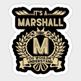 Marshall Sticker